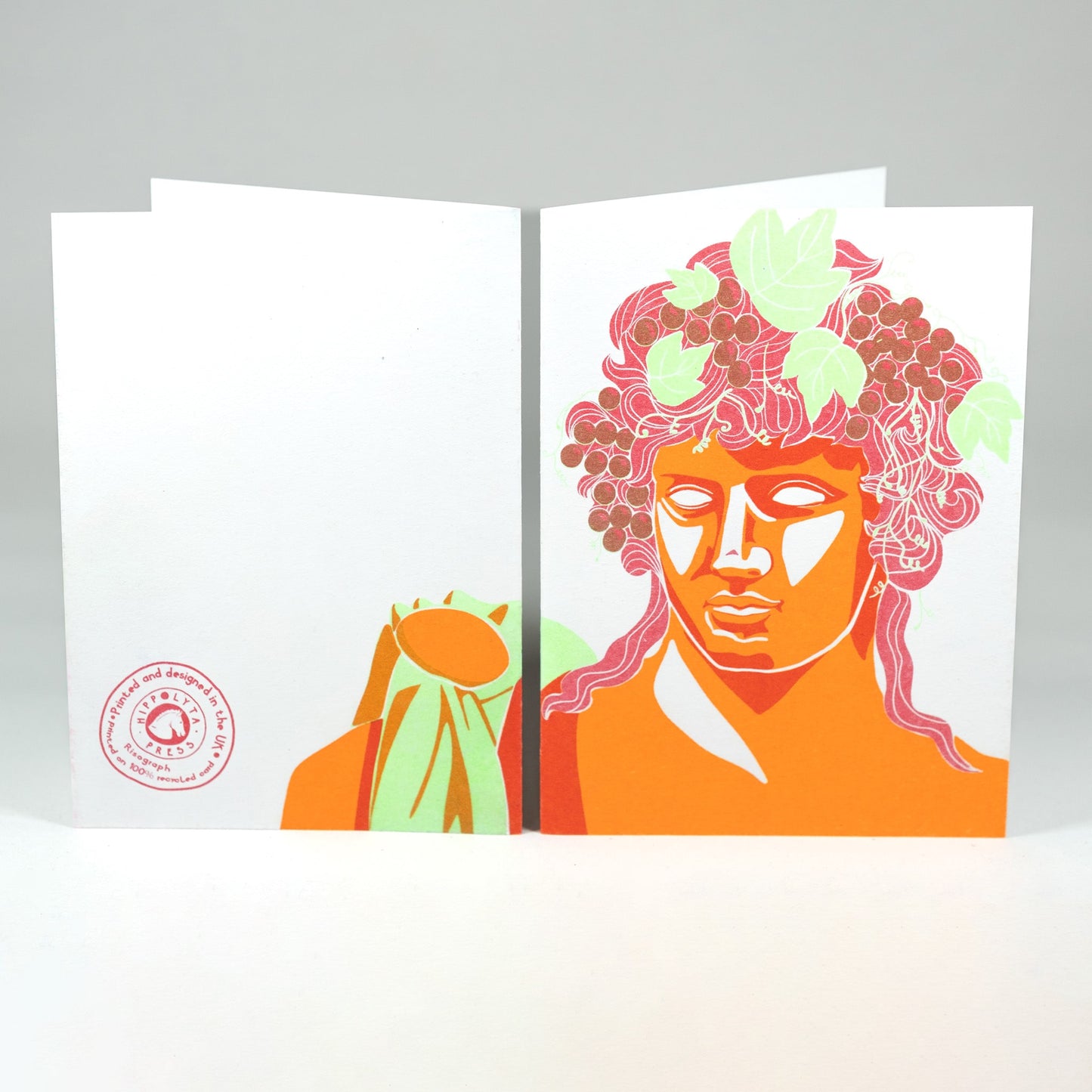 Dionysus Greeting Card