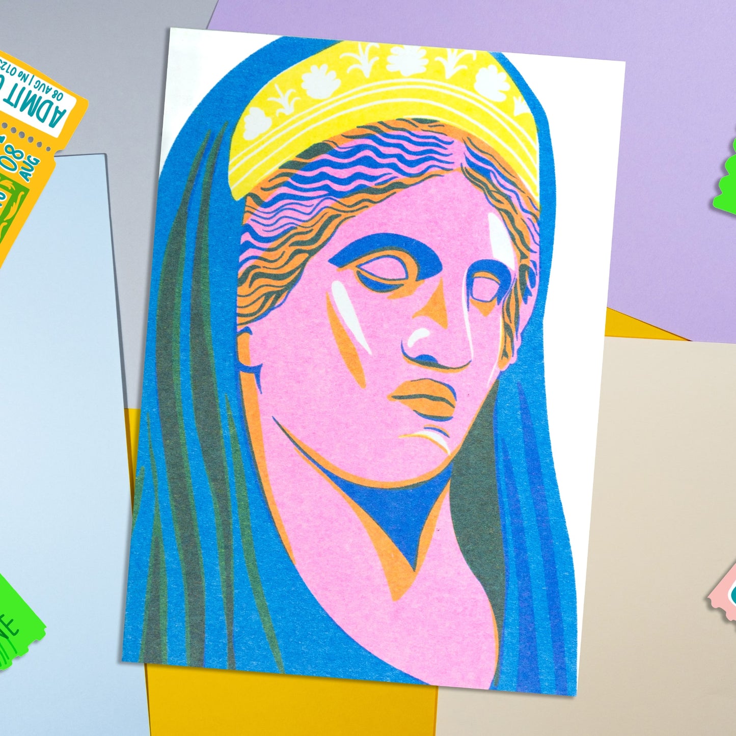 Hera Greeting Card