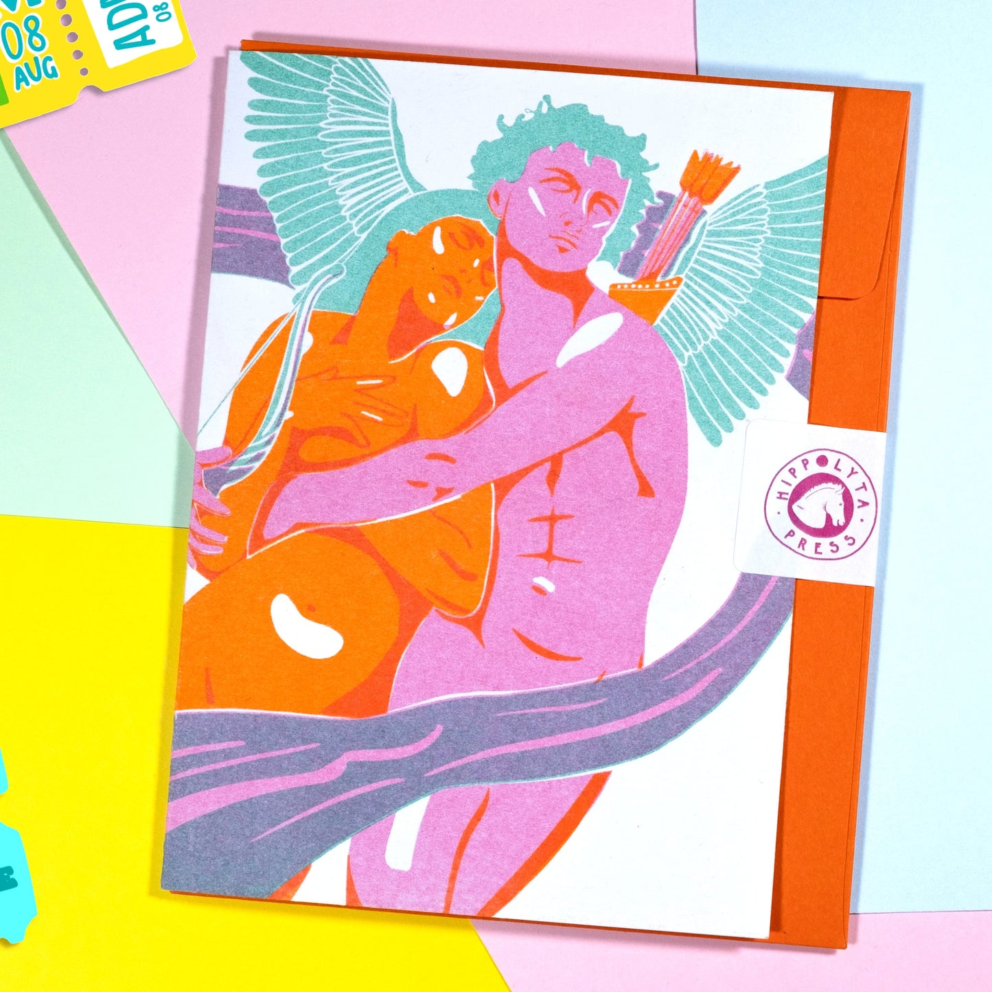 Eros and Psyche Greeting Card