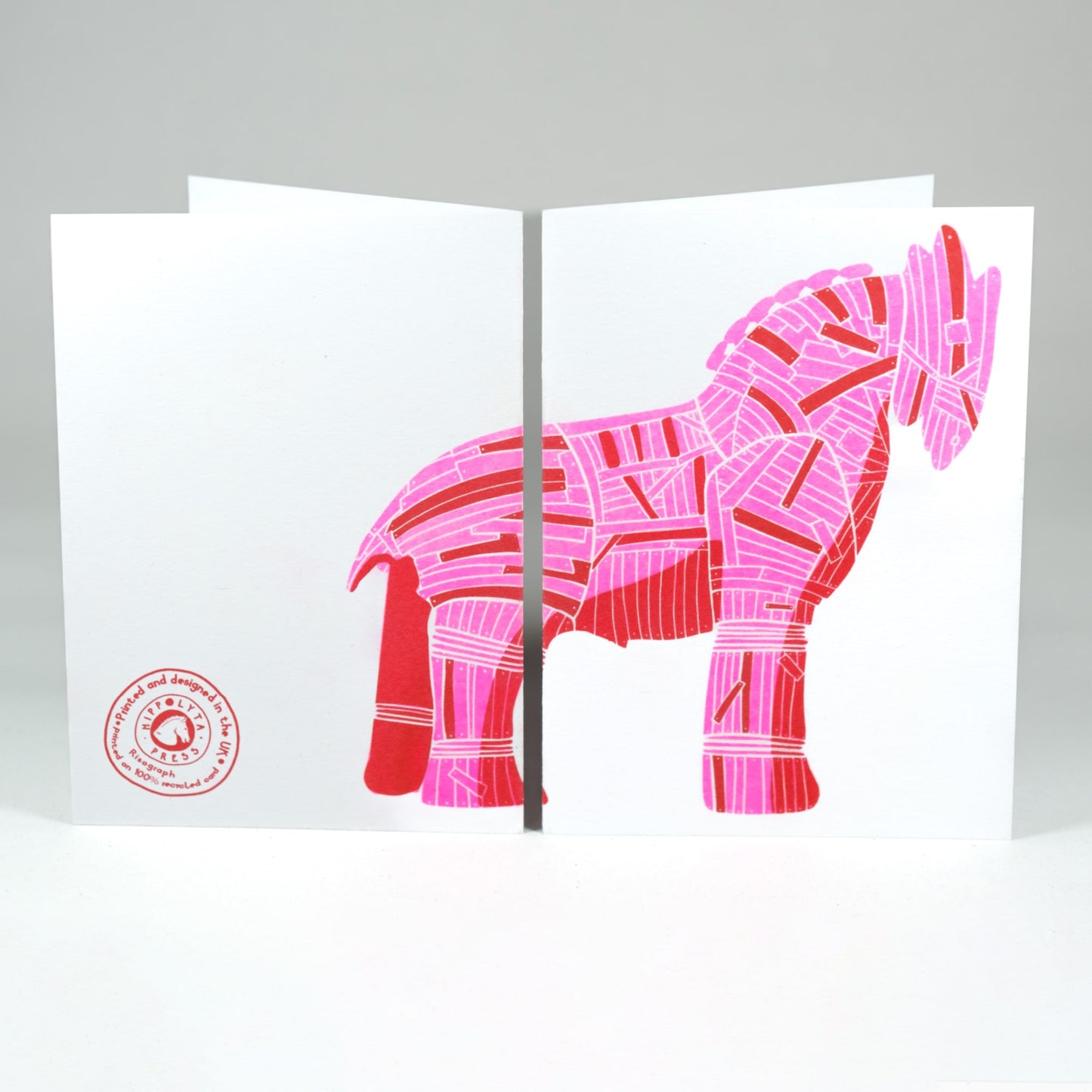 Trojan Horse Greeting card